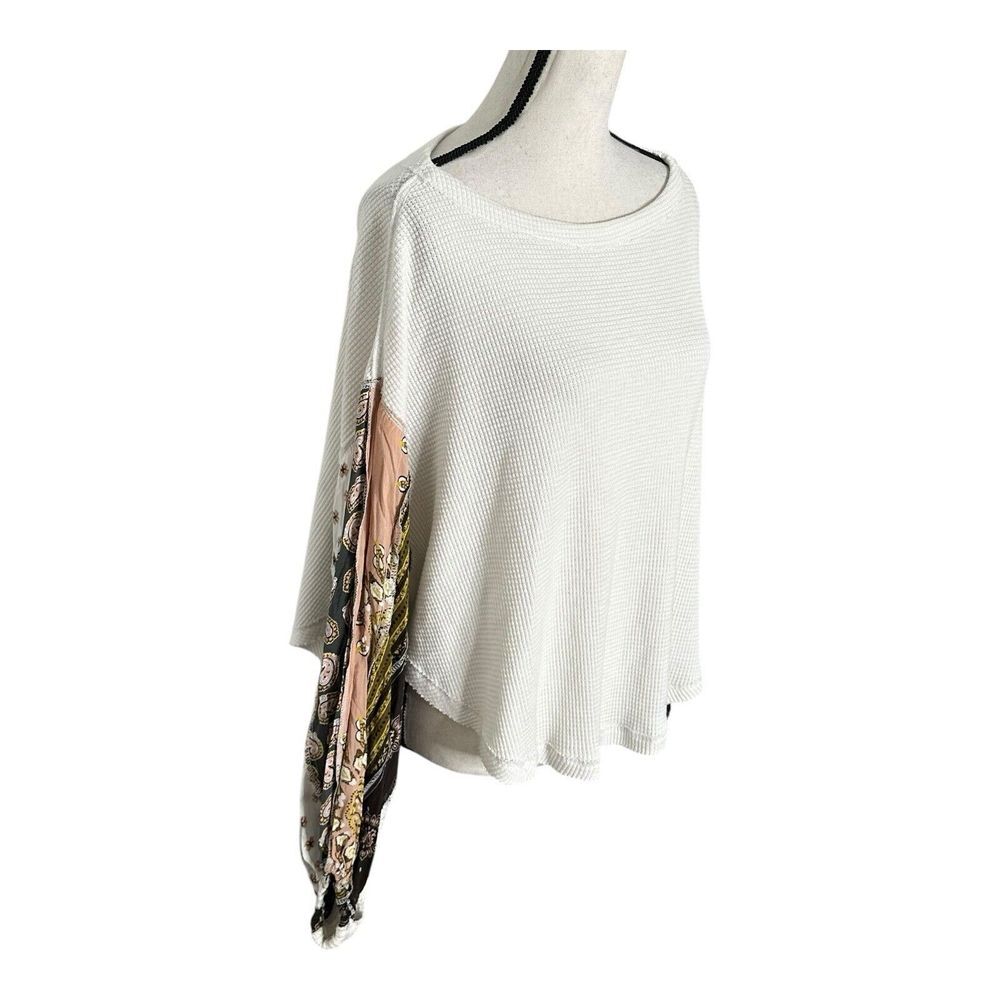We The Free Free People Blouse Womens‎ X-Small Blossom Thermal Contrast Sleeves - Picture 4 of 14